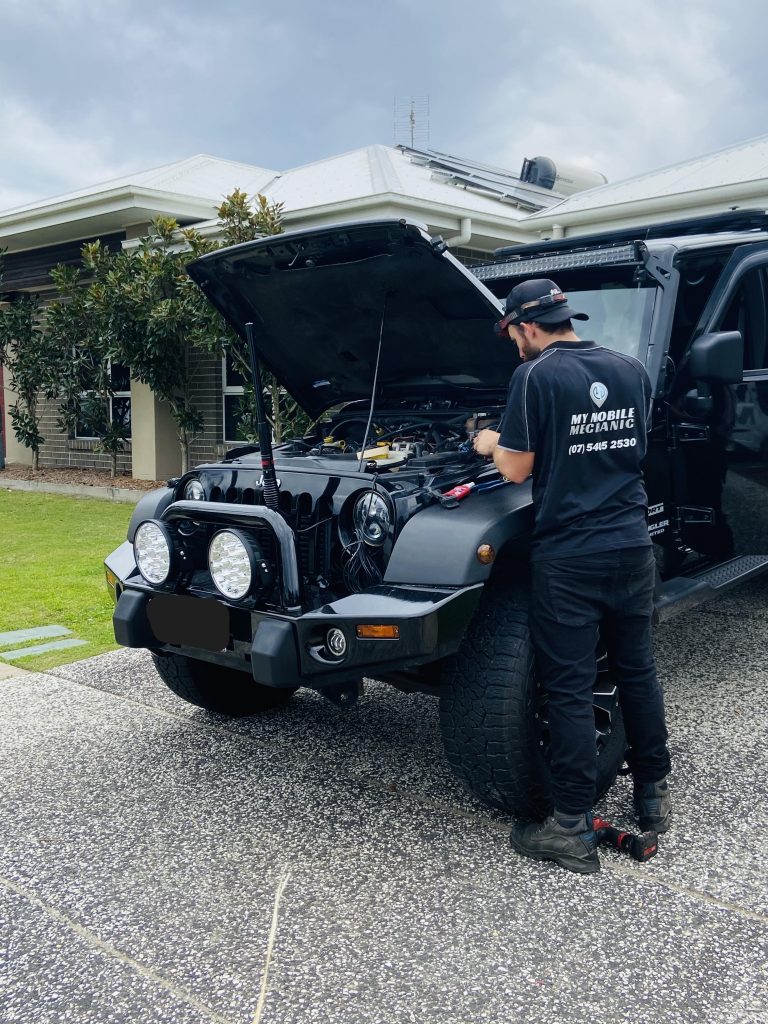 Mobile Mechanic Sunshine Coast roadworthy inspection and logbook service
